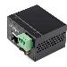 Industrial Fiber To Ethernet Media Converter - 100mbps Sfp To Rj45/CAT6 Sm/mm - Fiber To Copper Network - Ip-30 12v Input