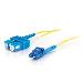 Fibre Optic Cable 1 M Lc Sc Ofnr Os2 Yellow