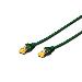 Patch cable - CAT6a - S/FTP - Snagless - Cu - 1m - green