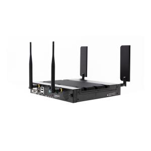 Nodegrid Gate Sr - Dual Dc - 4-core Intel Cpu - 8GB Ram 32GB - 8x Rj45 4x USB 2x Sfp+ 9x 1gbe (4x Poe+ Out) - 4g Lte/ Wi-Fi